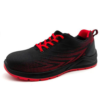 شراء أحذية السلامة في البناء مع إصبع الفولاذ / أحذية السلامة Flyknit القابلة للتنفس online manufacture